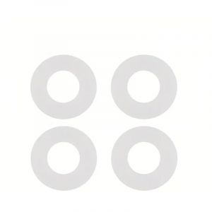 4 Pi&egrave;ces Joints d'&Eacute;tanch&eacute;it&eacute; en Caoutchouc de Silicone, Joint Chasse d'Eau WC Suspendu , Rondelles de Diaphragme en Caoutchouc pour R&eacute;paration de