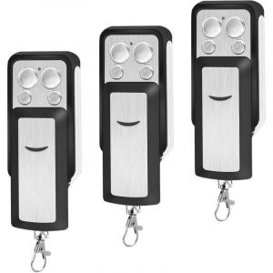 3 PCS T&eacute;l&eacute;commande pour portail 114253 compatible avec AVIDSEN 114253 104257 104251