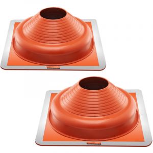 Mophorn Lot de 2 bottes de solin pour tuyau de toit, adapt&eacute;es aux tuyaux de diam&egrave;tre ext&eacute;rieur de 6-1/4" &agrave; 11-3/4", solin de tuyau de toiture