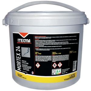 Mortier &eacute;poxy bi-composants Mortex 24 seau de 5 kg - ITW SPRAYTEC ITECMA