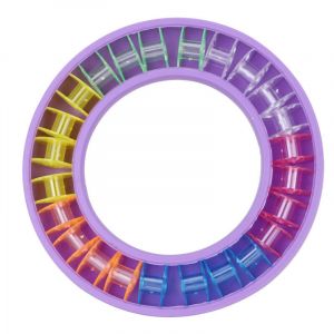 Vtizikl Rouleau de guidage de portail coulissant avec support de poteau en L, support d'assemblage de portail &agrave; double rouleau en nylon r&eacute;glable pour