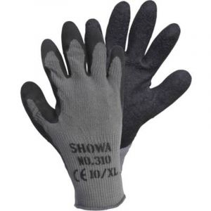 Gants de protection Showa 14905-9 coton/polyester avec rev&ecirc;tement latex en 388 taille 9 (l)