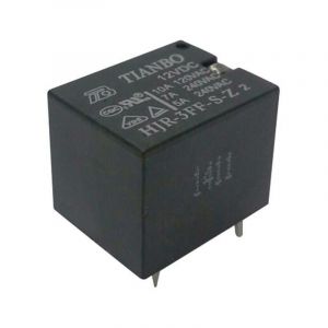 HJR-3FF-S-Z 12VDC Relais pour circuits imprim&eacute;s 12 v/dc 15 a 1 inverseur (rt) 1 pc(s) Y883901 - Tianbo Electronics