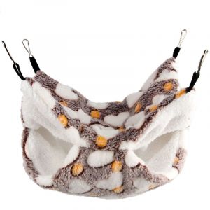 Hamac suspendu pour petits animaux de compagnie, furet, lit superpos&eacute;, jouet pour cage de hamster ou rat/