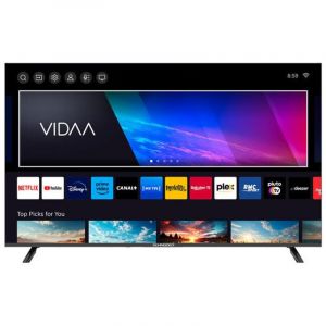 Schneider - tv qled 65 4k vidaa Téléviseur 4K - Sans bord - 3xHDMI - 2xUSB - dv GMS65A2