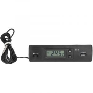 Thermom&egrave;tre Num&eacute;rique Jauge de Temp&eacute;rature Thermom&egrave;tre Multifonction avec Sonde &eacute;tanche pour R&eacute;frig&eacute;rateur, R&eacute;frig&eacute;rateur de R&eacute;servoir de Poissons de