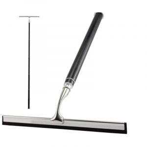 153cm Raclette de Douche, Raclette Salle de Bain, 153cm Raclette Douche Noir, Raclette Vitre Douche, pour Douche, Salle de Bain, Carrelage, Miroir,