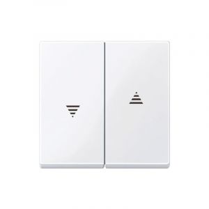 432425 wippe für rollladenschalter und -taster, AKTIVWEIß glänzend, system m - Merten
