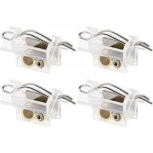 CCYKXA Lot de 4 stores avec cordon &ndash; m&eacute;canisme auxiliaire &ndash; pi&egrave;ces d&eacute;tach&eacute;es pour stores &ndash; &eacute;l&eacute;ments de d&eacute;coration int&eacute;rieure &ndash; accessoires d&eacute;coratifs