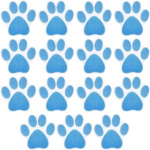 15 Pi&egrave;Ces Antid&eacute;Rapant Baignoire Autocollants Enfants Adulte Douche Antid&eacute;Rapant Autocollants Patte De Chien Patins Antid&eacute;Rapants Imperm&eacute;Ables Pour