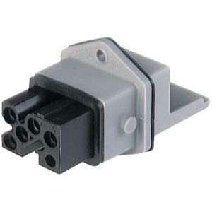 931 694-106-1 Connecteur d'alimentation stakei embase femelle, verticale Nombre total de p&ocirc;les: 5 + pe 16 a - Hirschmann