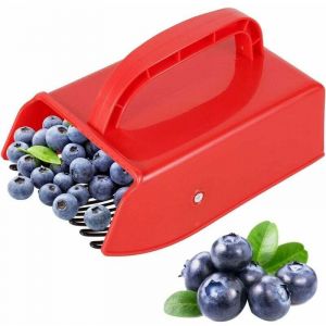 Peigne &agrave; myrtilles Cueilleur de Baies avec Peigne M&eacute;tallique Ramasse Fruits pour Groseilles, Cassis, Cueilleur
