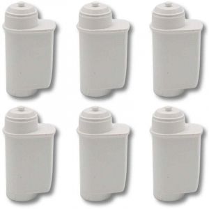 Ersatzteil - SOS Accessoire Lot de 6 Filtre &agrave; eau pour machines &agrave; caf&eacute; automatique Siemens EQ Series, EQ3/EQ6/EQ9, S700, 3200 Bosch TCZ7003, TCZ7033,