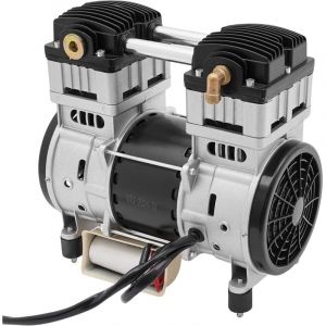 T&ecirc;te de pompe de compresseur d'air 1500W avec protection contre la surchauffe 0.7mpa t&ecirc;te de pompe de compresseur d'air de moteur en cuivre pur t&ecirc;te