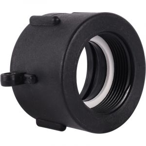Adaptateur IBC 60 mm Filetage Grossier &agrave; 1.5",Adaptateur Robinet Tuyau Arrosage,Raccord Cuve 1000 litres,pour Vanne Cuve 1000l,Reservoir eau de