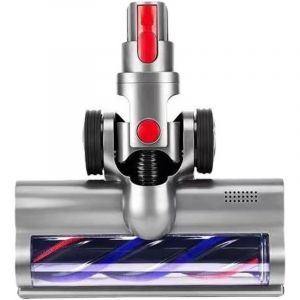T&ecirc;te de balai &eacute;lectrique pour aspirateurs Dyson V15 / V7 / V8 / V10 / V11, double rouleau, brosse universelle, accessoire de nettoyage &eacute;lectrique