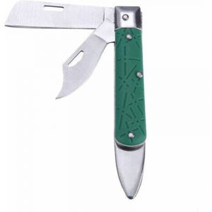 Couteau greffoir pliable 2 lames greffage verger