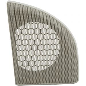 Jeffergarden Cache de haut-parleur de porte A20372704887E94 droit, gris, en ABS, remplacement pour Mercedes-Benz Classe C Coup&eacute; W203 (c&ocirc;t&eacute; passager)