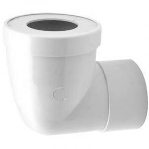 W.c. ff courbe avec joint diam. 100