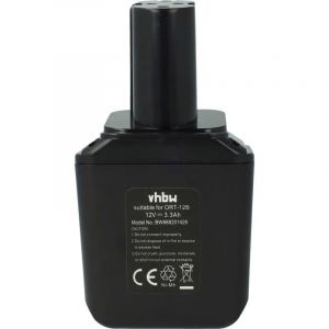 vhbw 1x Batterie compatible avec Bosch s&eacute;rie PSR 1&deg; g&eacute;n. outil &eacute;lectrique (3000 mAh, NiMH, 12 V)