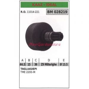 Kaaz - cloche d'embrayage pour taille-haie tm 2200-M 028219