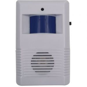 Sonnette d'entr&eacute;e sans fil tendance pour magasin, alarme visiteur, d&eacute;tecteur de mouvement, 1 pi&egrave;ce