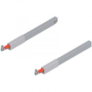 Blum TANDEMBOX tringle longitudinale (en haut), pour tiroir à casseroles, NL 300 mm, gauche/droite, pour TANDEMBOX antaro, R9006 aluminium blanc