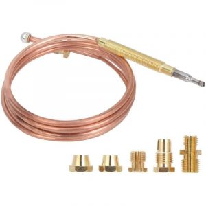 Thermocouple à gaz Universel, Remplacement du thermocouple Kit de thermocouple Simple à Utiliser Thermocouple pour cuisinière à gaz, pour cuisinière