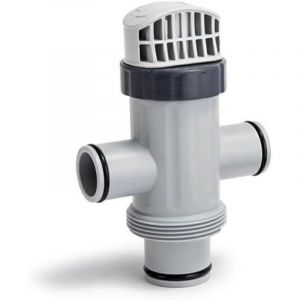 Raccord de tuyau robuste pour vanne &agrave; piston - Vanne &agrave; piston en PVC pour un meilleur entretien de la piscine Vanne &agrave; piston de piscine