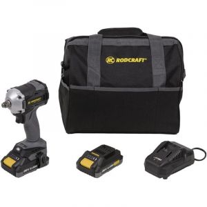 Rodcraft - Akku-Schlagschrauber rc 9067 K2 20V 2Ah 12,5mm (1/2Zoll) A4-kt.300 Nm