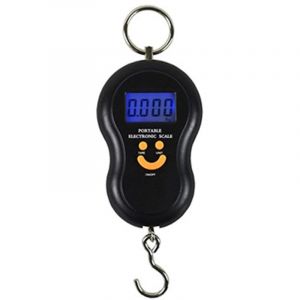 Balance Bagage Balance De P&ecirc;che Balance Suspendue Balance Peson Electronique Maximum 50 Kg Pour P&ecirc;che, Pese Valise, Voyage, Usage Domestique, Noir