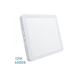 FABRILAMP Downlight Surface Square Selenite 12w 6500k White 1080 Lm 2,8x17x17 Cm