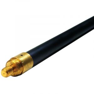 JONCOUX Canne de ramonage en fibre de verre rouge &Oslash;9 mm &ndash; Longueur 1,5 m