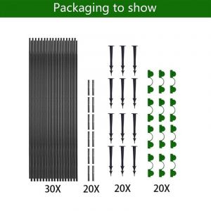 Tunnel pour plantes 2,5 x 10 m - Filet anti-insectes, Tunnel pour jardin surélevé, Filet pour légumes, Jardin, Filet de protection des plantes,