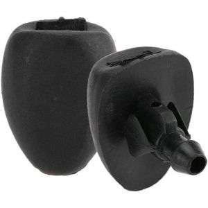 Qiilu water jets for peugeot 3008 Buse lave-glace avant brumisateur JETS (ensemble de 2) pour Auto 6438V8 Buse de liquide de lavage