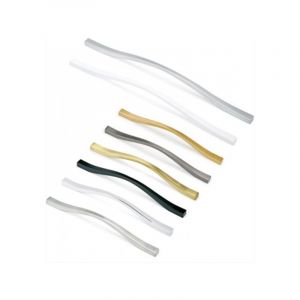 Estamp - Poignée Fluid 6821 - talla Blanc mat. 263x7,60/12,80x28,80mm. Entraxe 224/192mm.
