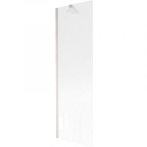 Paroi de baignoire pivotante Mexen Next 1 volet 60 x 150 cm, stri&eacute;e, nickel bross&eacute; - 895-060-000-00-09-97