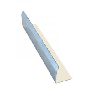 Talon mural en alu pour couvertine Couleur - Ivoire clair - RAL 1015, Largeur - 320 mm - ALUHOME