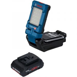 Bosch Professional - Bosch gli 18V-800 Professional Lampe sans fil 18 v 800 lm + 1x batterie ProCORE 4,0 Ah - sans chargeur