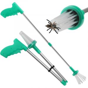 Attrape araignée,Attrape Insecte Attrape Insectes Vivants Attrape araignée télescopique Long Pince telescopique répulsif araignée Produit Anti