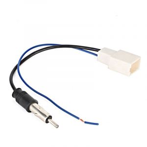 C&acirc;ble d'antenne d'autoradio, fil adaptateur de connecteur femelle r&eacute;sistant &agrave; l'usure, anti-vieillissement, parfait pour les v&eacute;hicules.