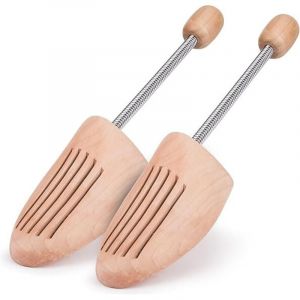 embauchoirs à chaussures - Bois naturel - Forme pour bottes - Embauchoirs bois pour femmes et hommes - Embauchoirs en 5 tailles