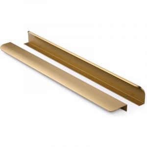 6 pi&egrave;ce Invisible Laiton Bross&eacute; Poignee de Meuble Cuisine - poignee de cuisine Poign&eacute;e de Poign&eacute;e Meuble Entraxe 320mm