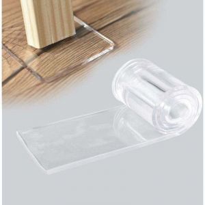 ZVD - 1 Pi&egrave;ces Transparente Pieds Adh&eacute;sifs, pu Patin Antid&eacute;rapant Auto-adh&eacute;sif pour Protection Pied de Table Chaise Canap&eacute; Meubles (70&times;500&times;5mm)