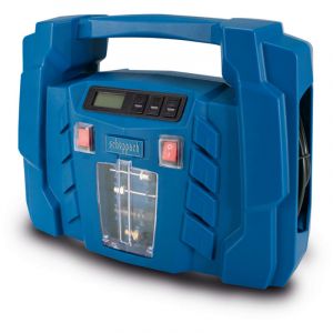 [JAMAIS UTILIS&Eacute;] Scheppach Compresseur d&rsquo;air portatif Airforce5 - 150W - raccordement 12V / 230V - Affichage digital - 8 bar de pression - admission