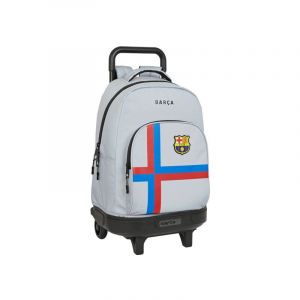 Fcbarcelona - Cartable à roulettes f.c. Barcelona Gris (33 x 45 x 22 cm)