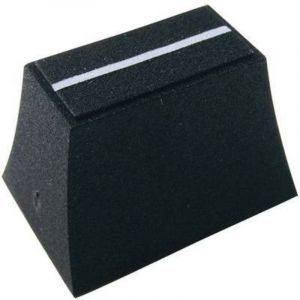 T&ecirc;te de bouton &agrave; glissi&egrave;re Cliff CP3193 noir (l x l x h) 20 x 14 x 13 mm 1 pc(s) D73376