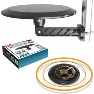 Antenne active omnidirectionnelle ext&eacute;rieure DVB-T2 MUX8 avec amplificateur, puissance de 32 dB