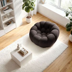 Coco Living Fauteuil Cocoon 1 place - chocolat - 120 x 113 x 75 cm