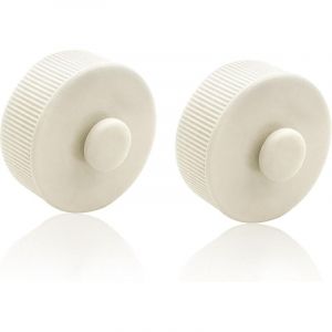 Bouchon de vidange de piscine 11044, pièces de rechange pour piscines hors sol Intex, bouchon de vidange de piscine,2 Pack jaune